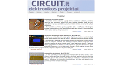 Desktop Screenshot of circuit.lt